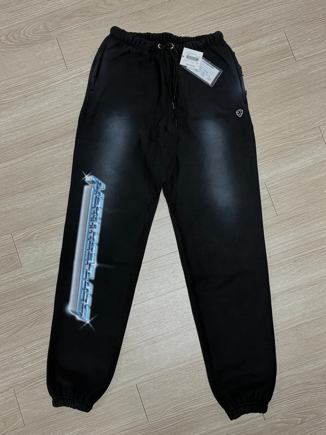 헤리티지플로스 알프레드 빈티지 321 스웨트팬츠 블랙 S 상품이미지1