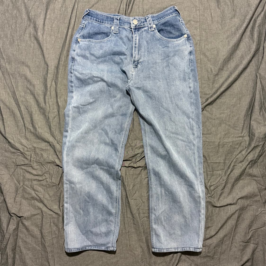 Straight Leg Denim Pants 상품이미지2