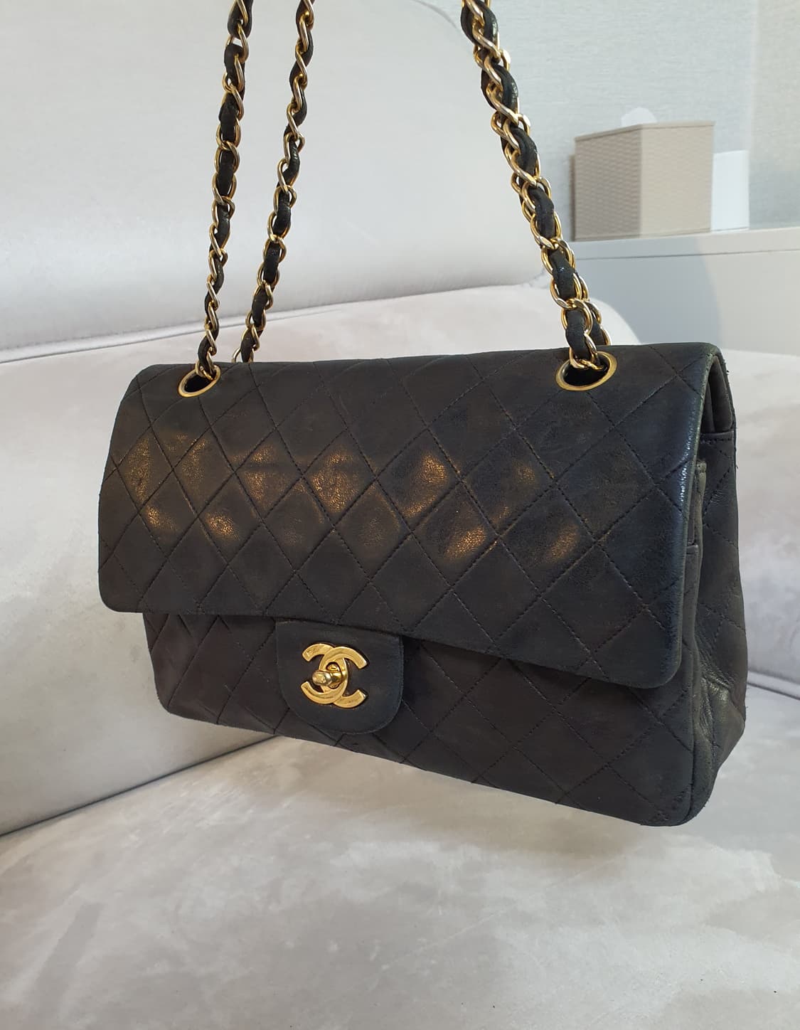 샤넬 빈티지 클래식 브라운 상품이미지7