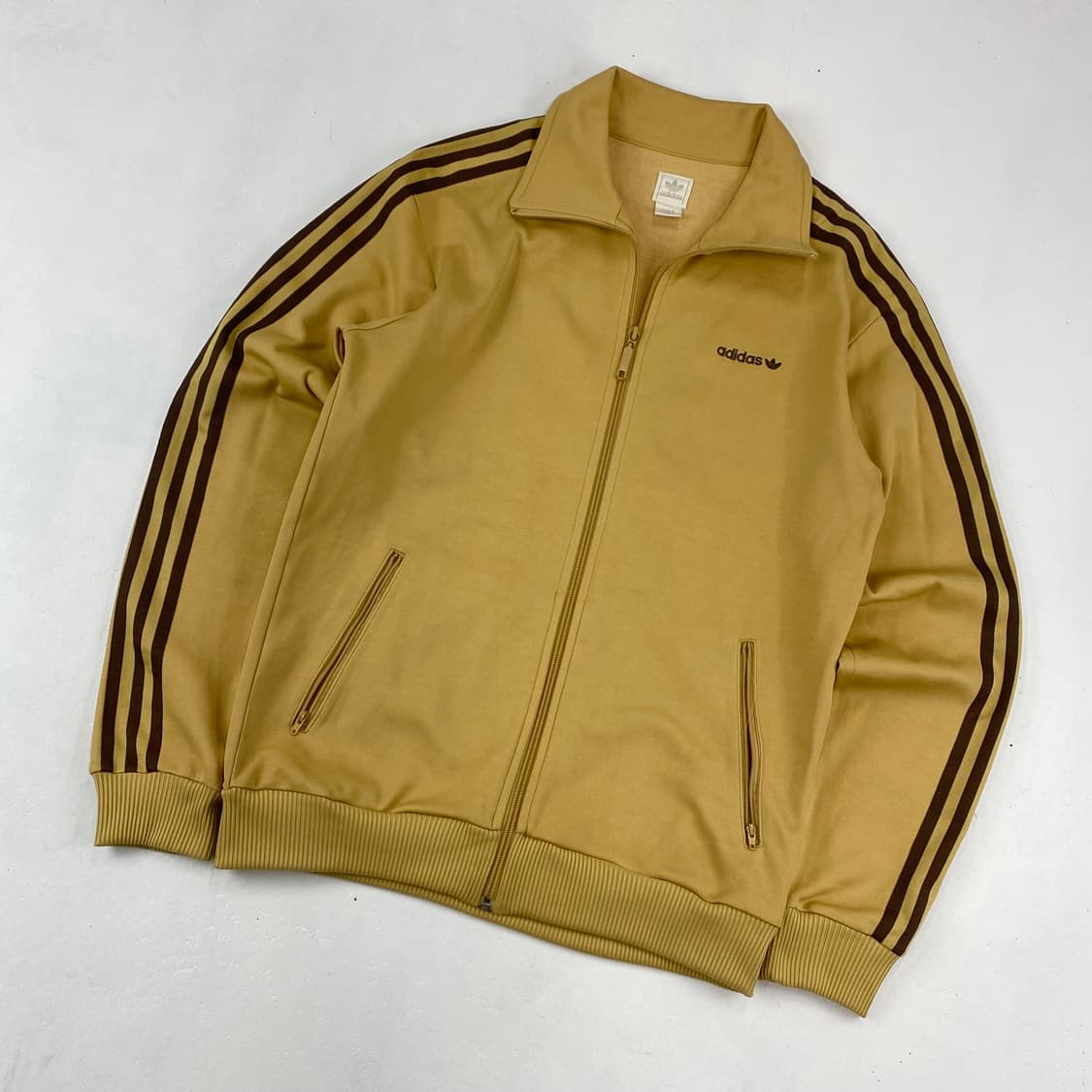 00s 아디다스 베켄바우어 브라운 배색 트랙 탑 져지 (100) 상품이미지2