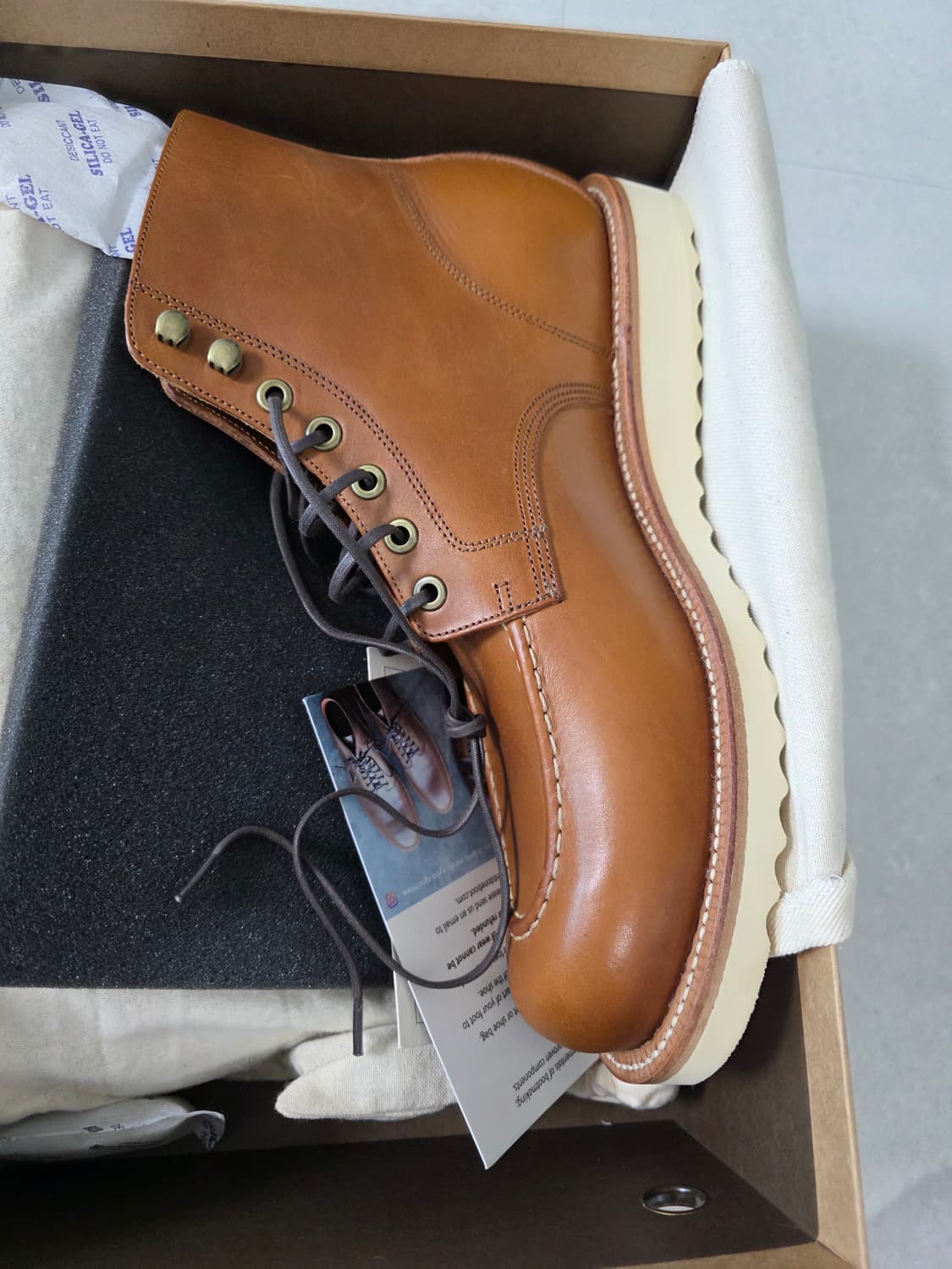 [새상품]Gtant Stone BrassBootSaddleTan11E 상품이미지1