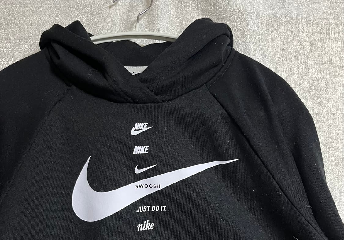 나이키 빅스우시 크롭 후드 티셔츠 80 상품이미지3
