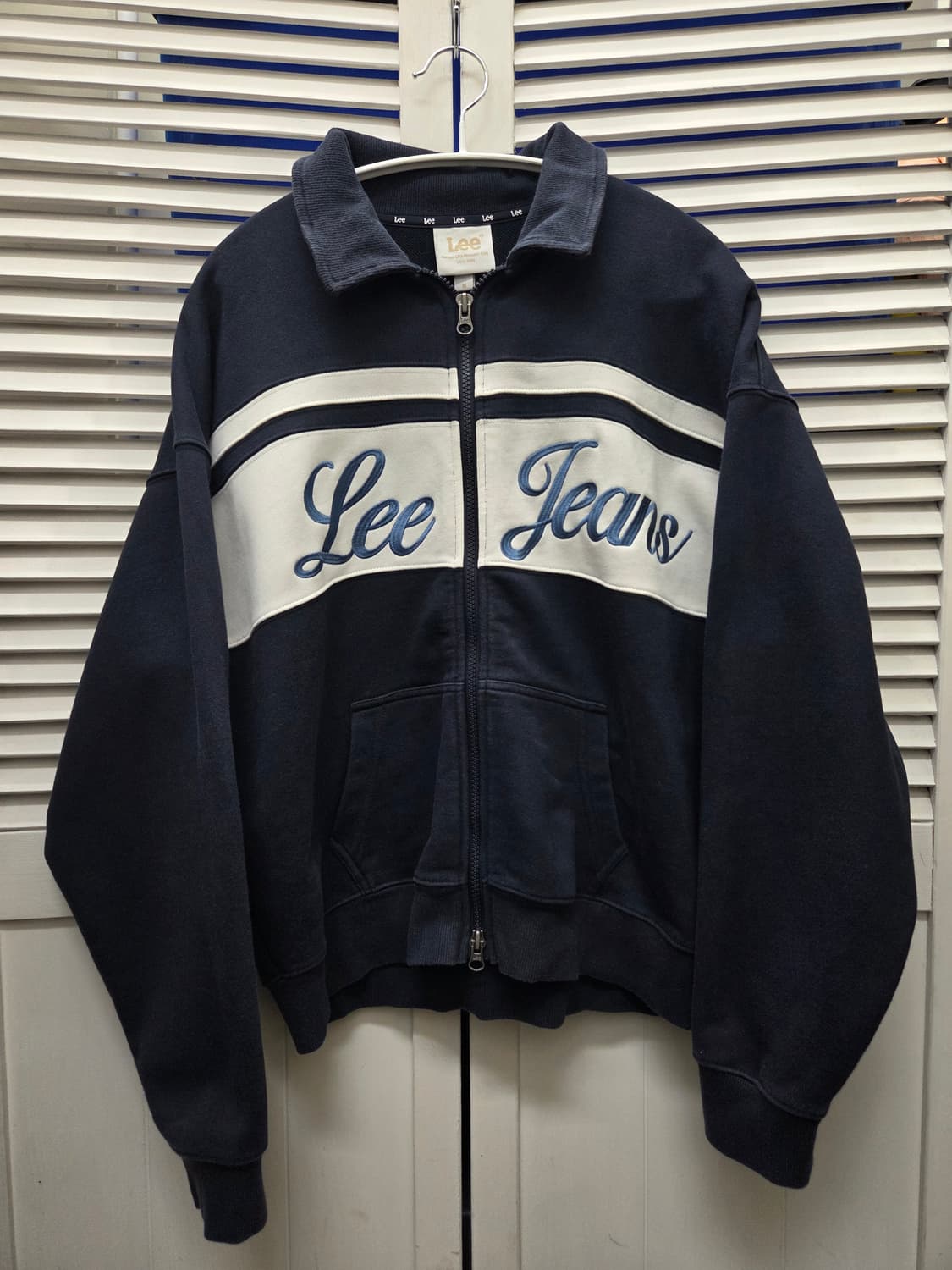 리 Lee 카라 스웻 집업 상품이미지1