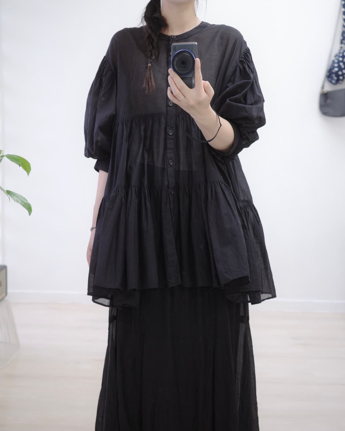 Classical ELF kangkang Puff Blouse 상품이미지2