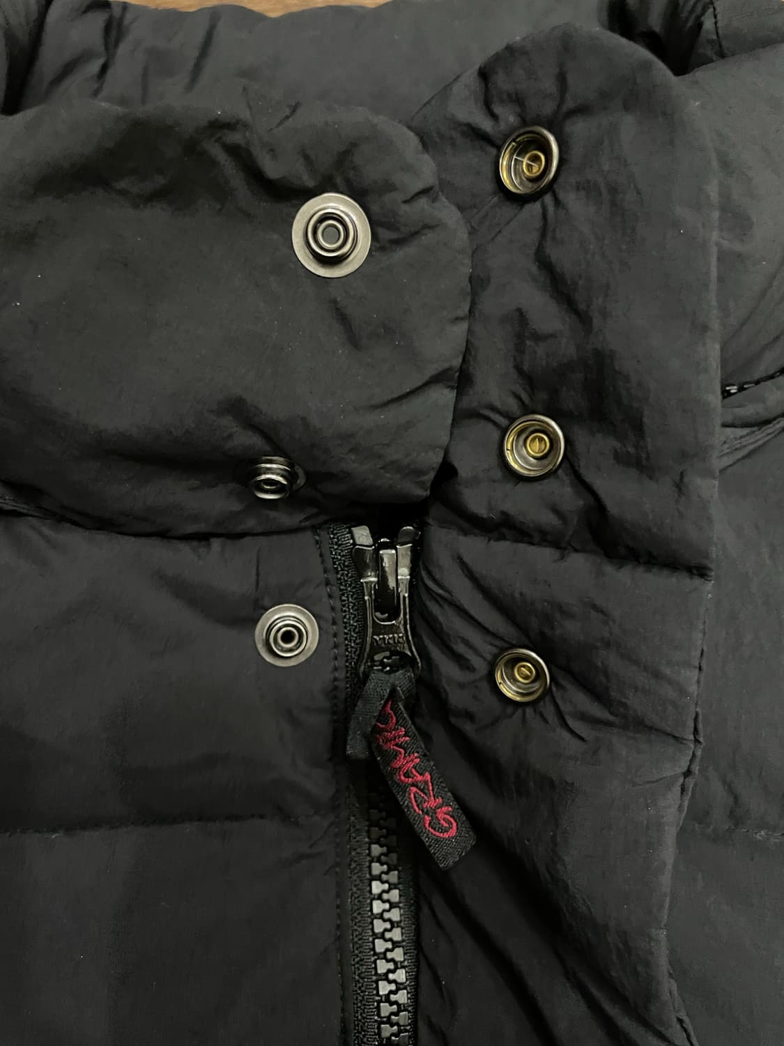 그라미치 다운 푸퍼 패딩 점퍼 블랙 상품이미지8