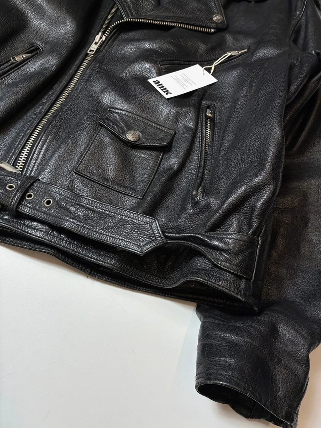 할리데이비슨 이글 엠보싱 로고 소가죽 자켓 PN9338 상품이미지3