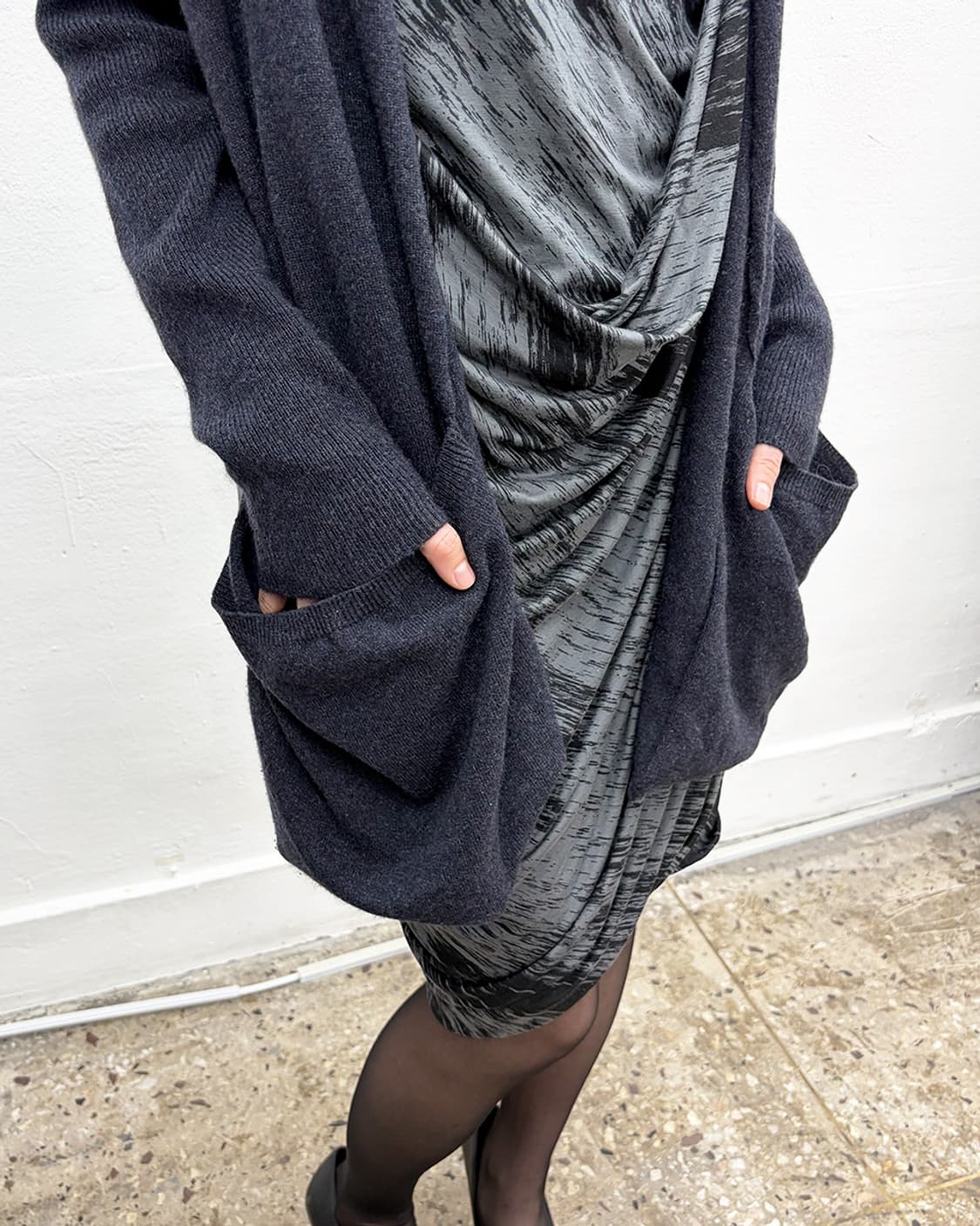 TSE 빅포켓 캐시미어 가디건 상품이미지5