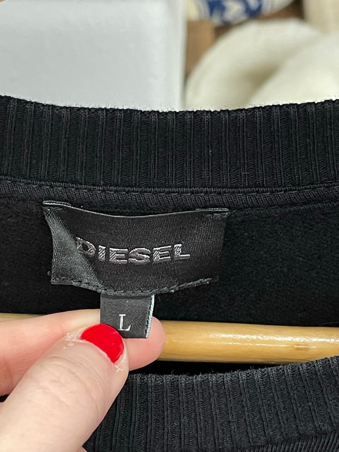 DIESEL 디젤 센터 지퍼 맨투맨 상품이미지7