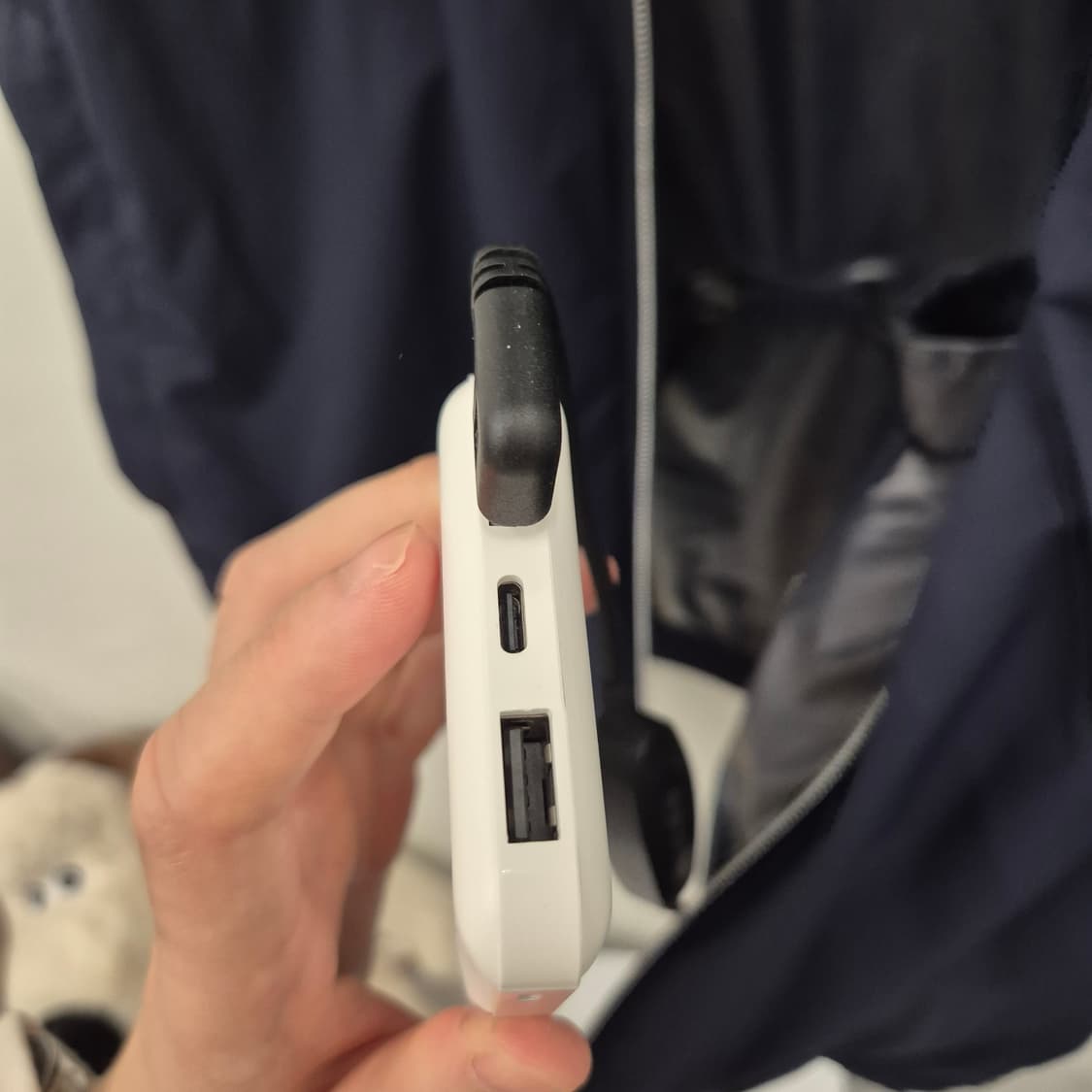 지벤 작업 조끼 에어 쿨링 팬 선풍기 110 상품이미지4