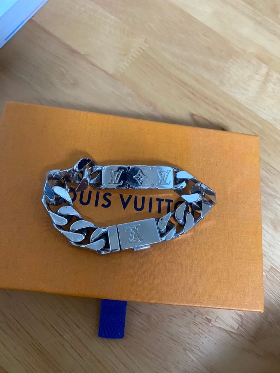 루이비통 모노그램 체인 팔찌 상품이미지2