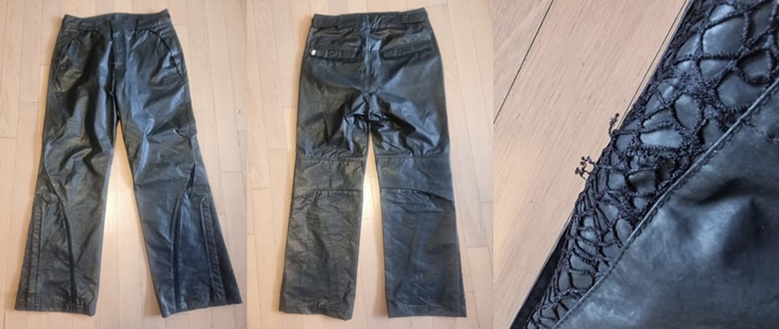 XLIM EP.3 01 Black Coating Trousers 상품이미지5
