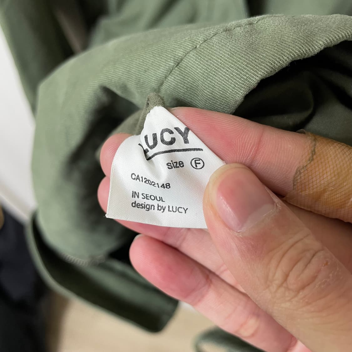 [ F ] 루시 여성 오버사이즈 개파카 야상 상품이미지5