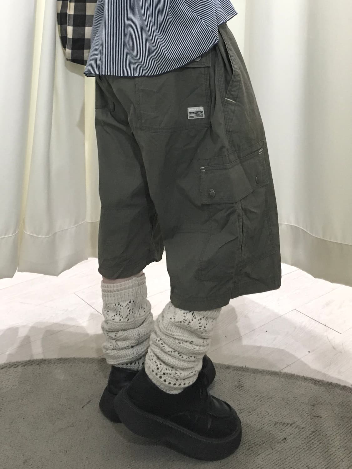 Point zero cargo half pants 상품이미지2