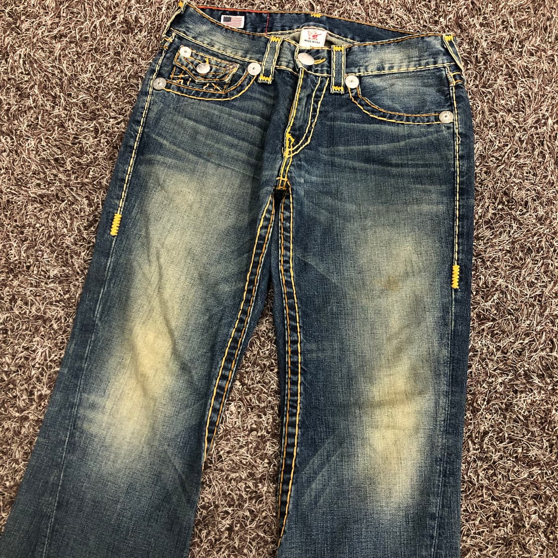 트루릴리전 Joey Super T 조이 슈퍼 티 부츠컷 데님 팬츠 상품이미지3