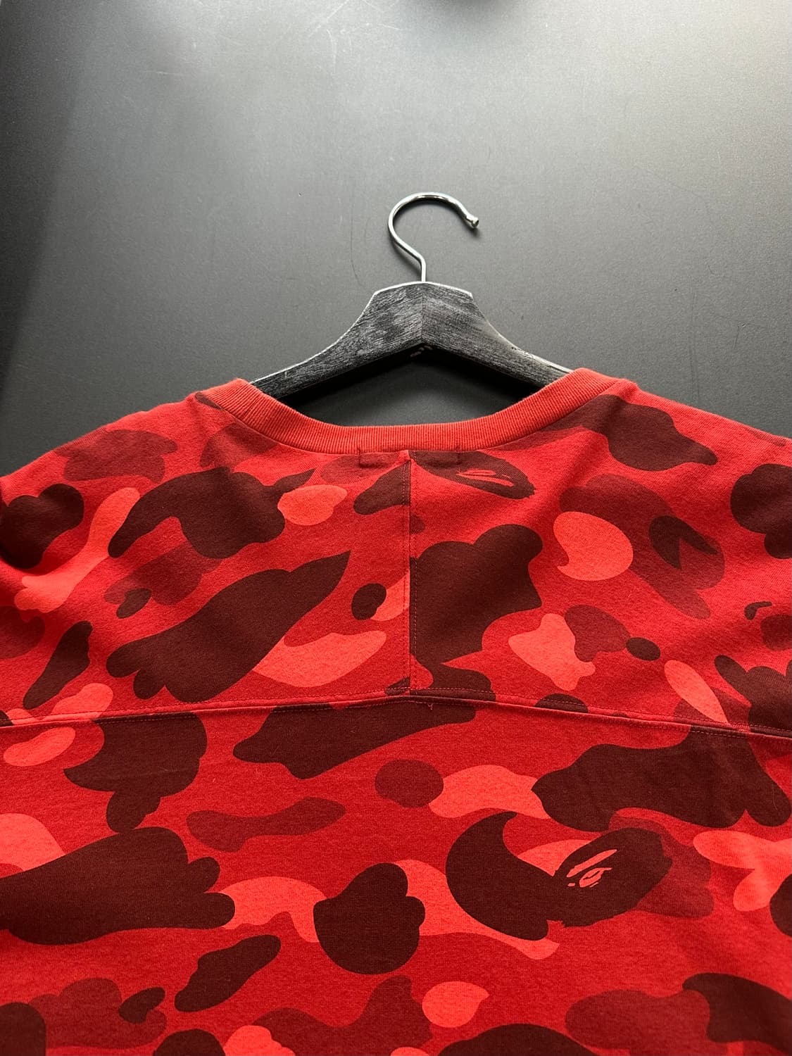 베이프 스타카모 롱슬리브긴팔티 적계 상품이미지6