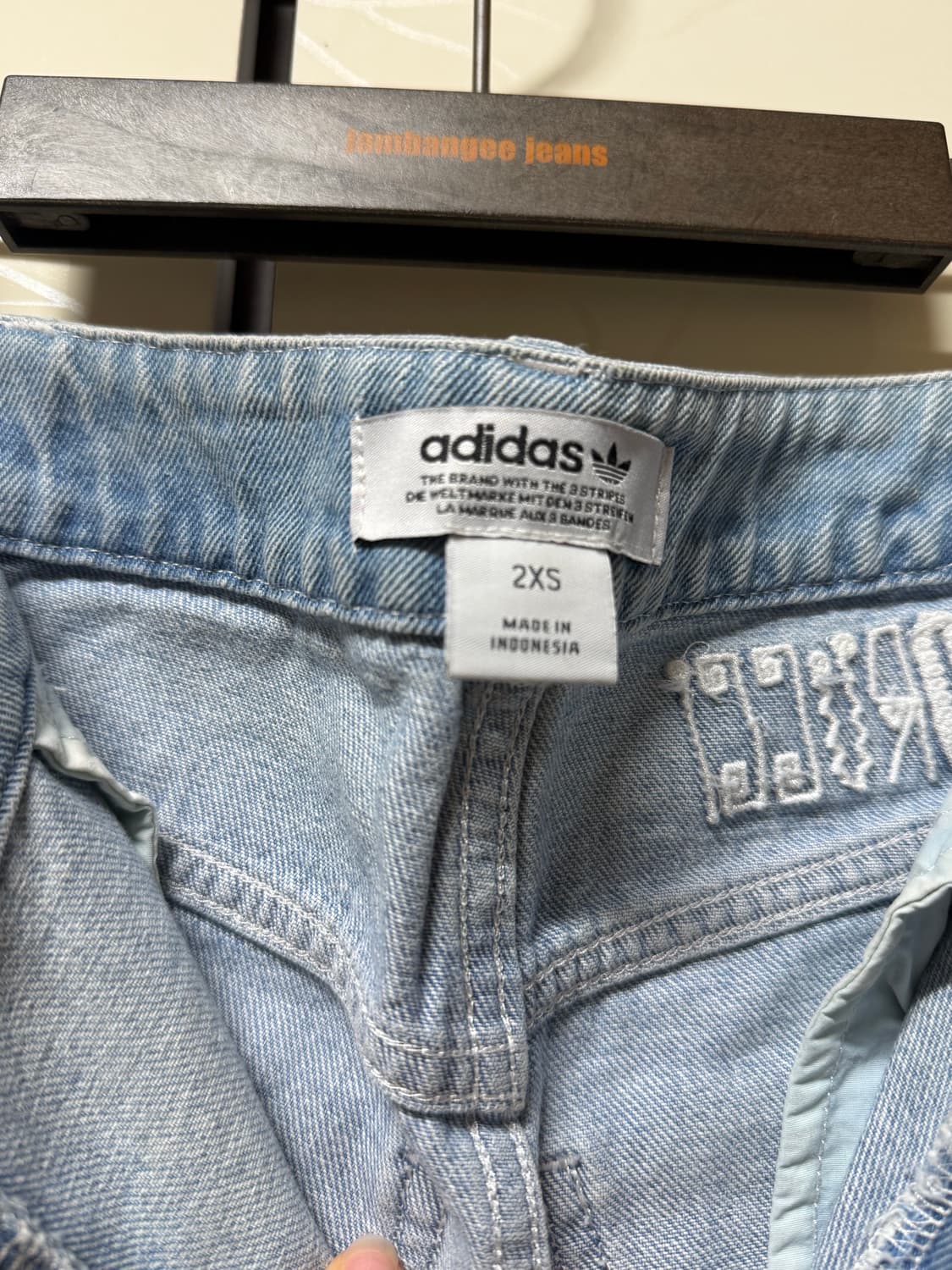 아디다스 피오루치 데님 제니 청바지 2XS 상품이미지5