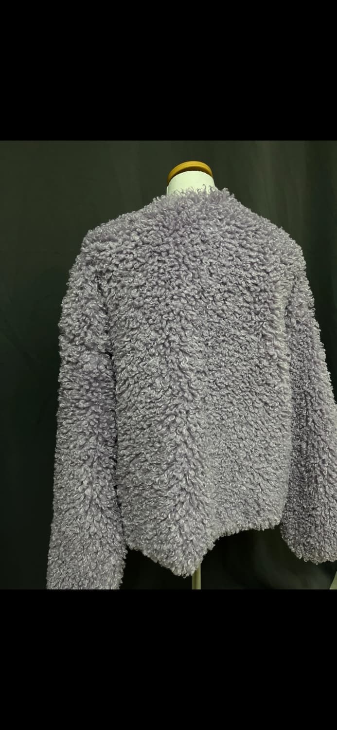 빈티지 퍼자켓 라벤더 상품이미지2