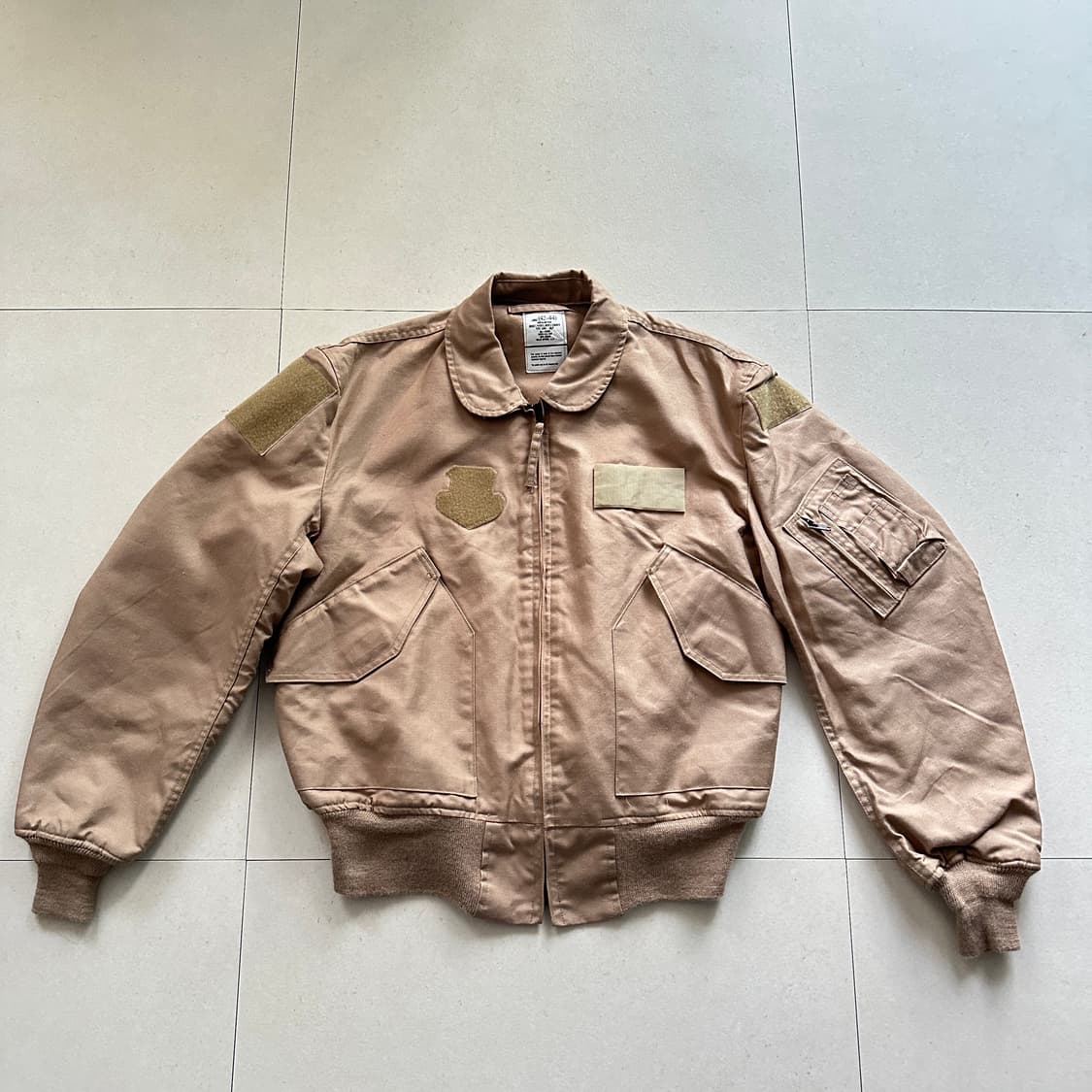 USAF 미공군 오리지널 탄컬러 CWU-36/P 아라미드 플라이트 자켓 상품이미지1