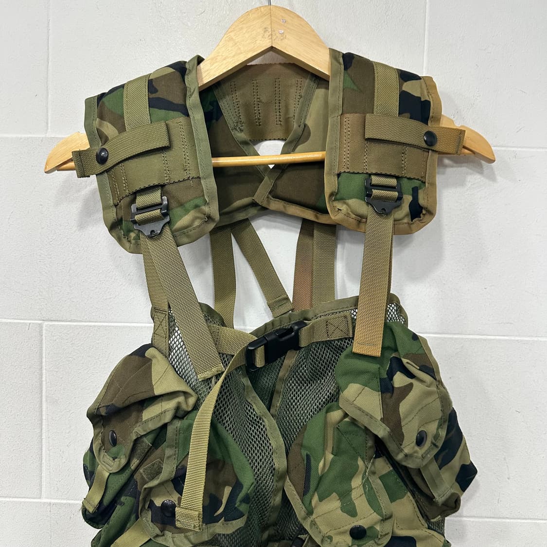 미군 우드랜드 전술 조끼 상품이미지2