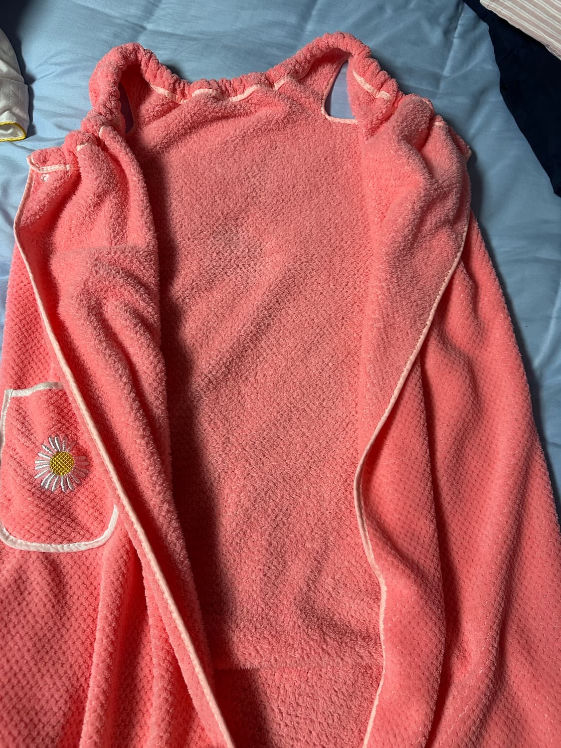 샤워 가운  + 헤어밴드4개+ 손목밴드 1세트 상품이미지3