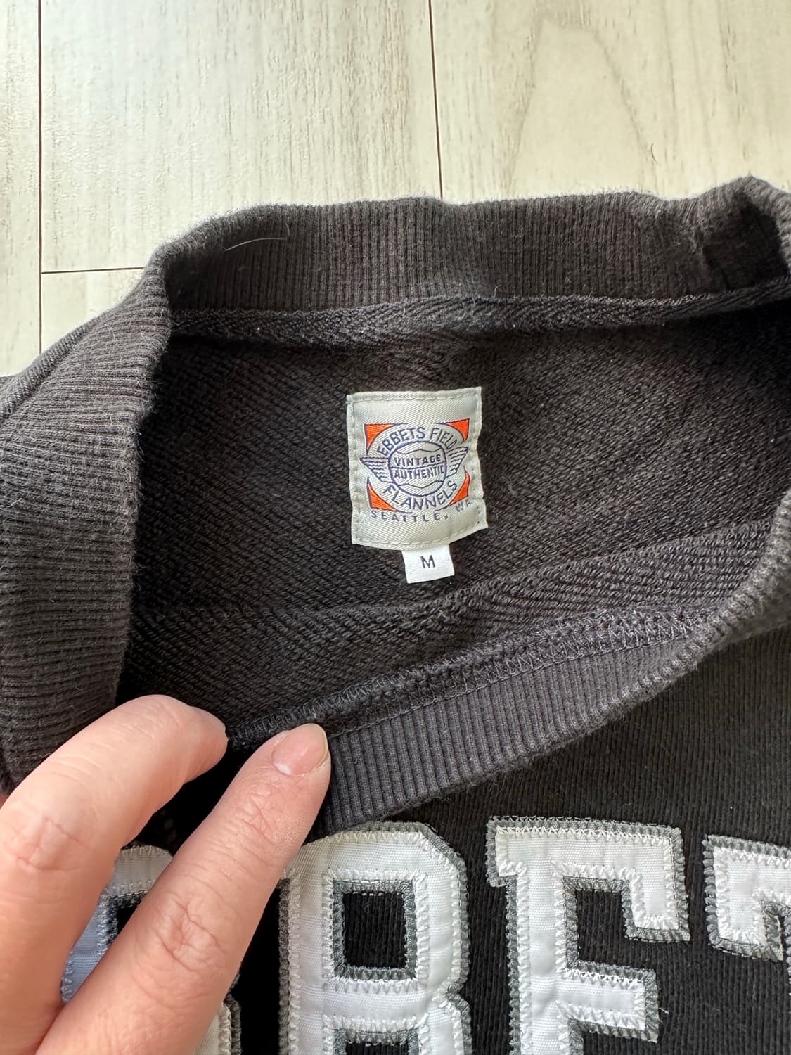 이벳필드 맨투맨 m 상품이미지2