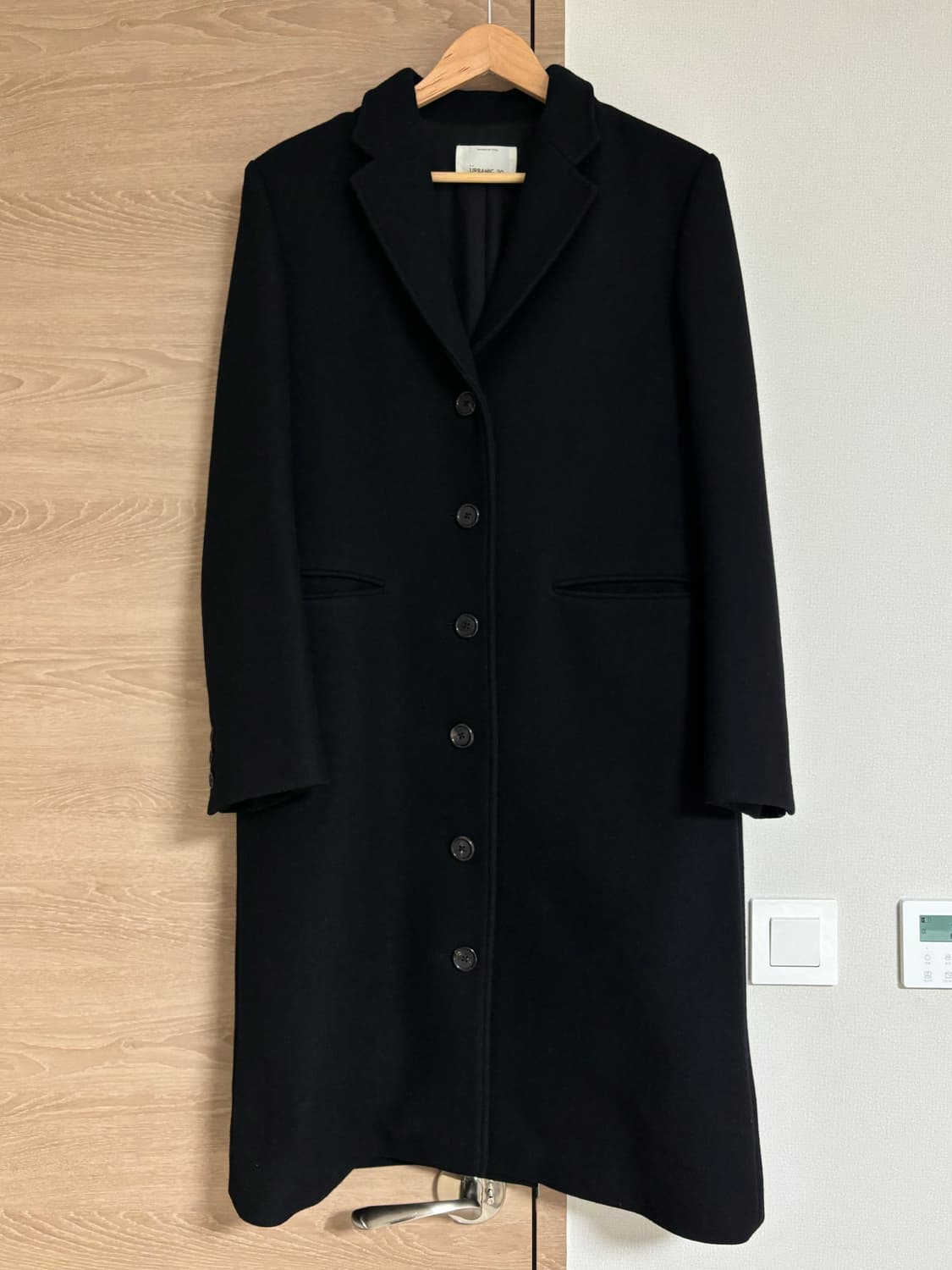 얼바닉30 블랙 싱글코트 s사이즈 상품이미지4