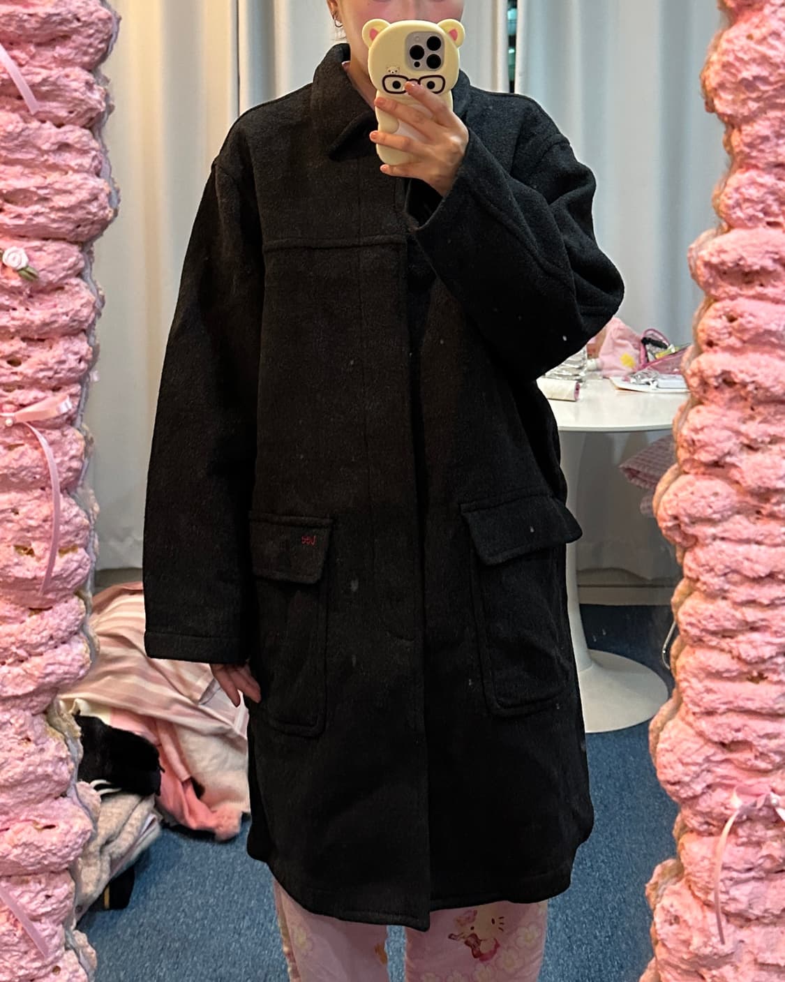 Lee 모직코트 상품이미지4