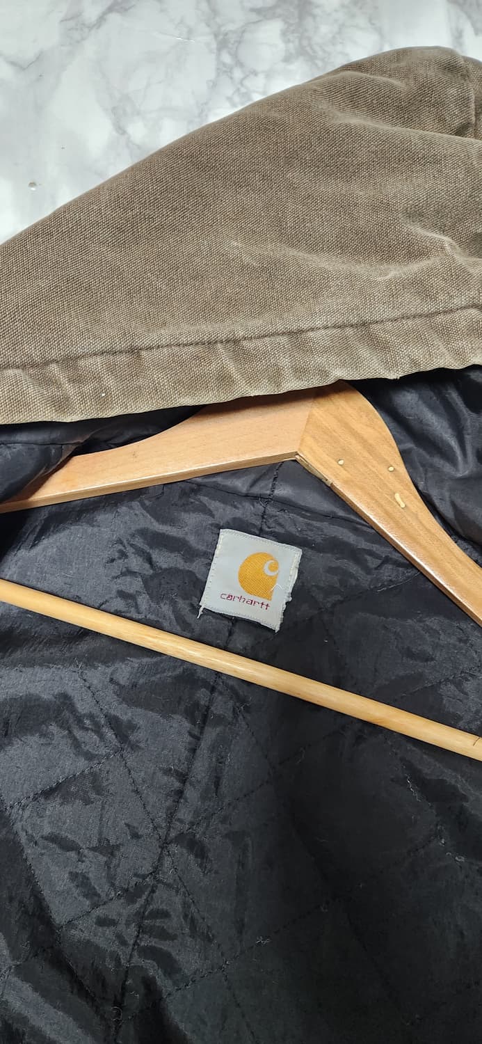 칼하트 j130 구버전 브라운 워크 엑티브 자켓 상품이미지8