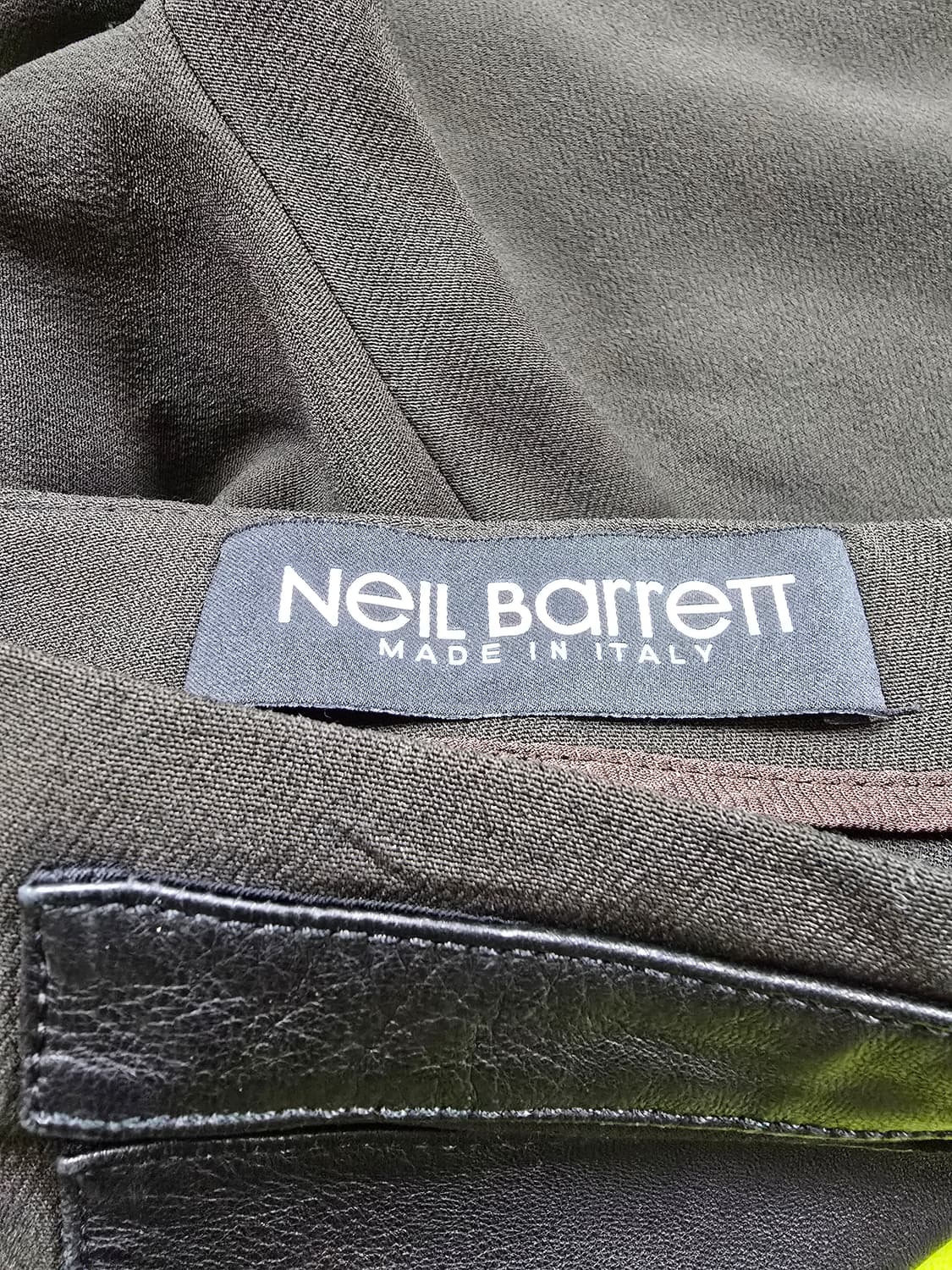 닐바렛 블랙 레더 레깅스 (1281) 상품이미지3