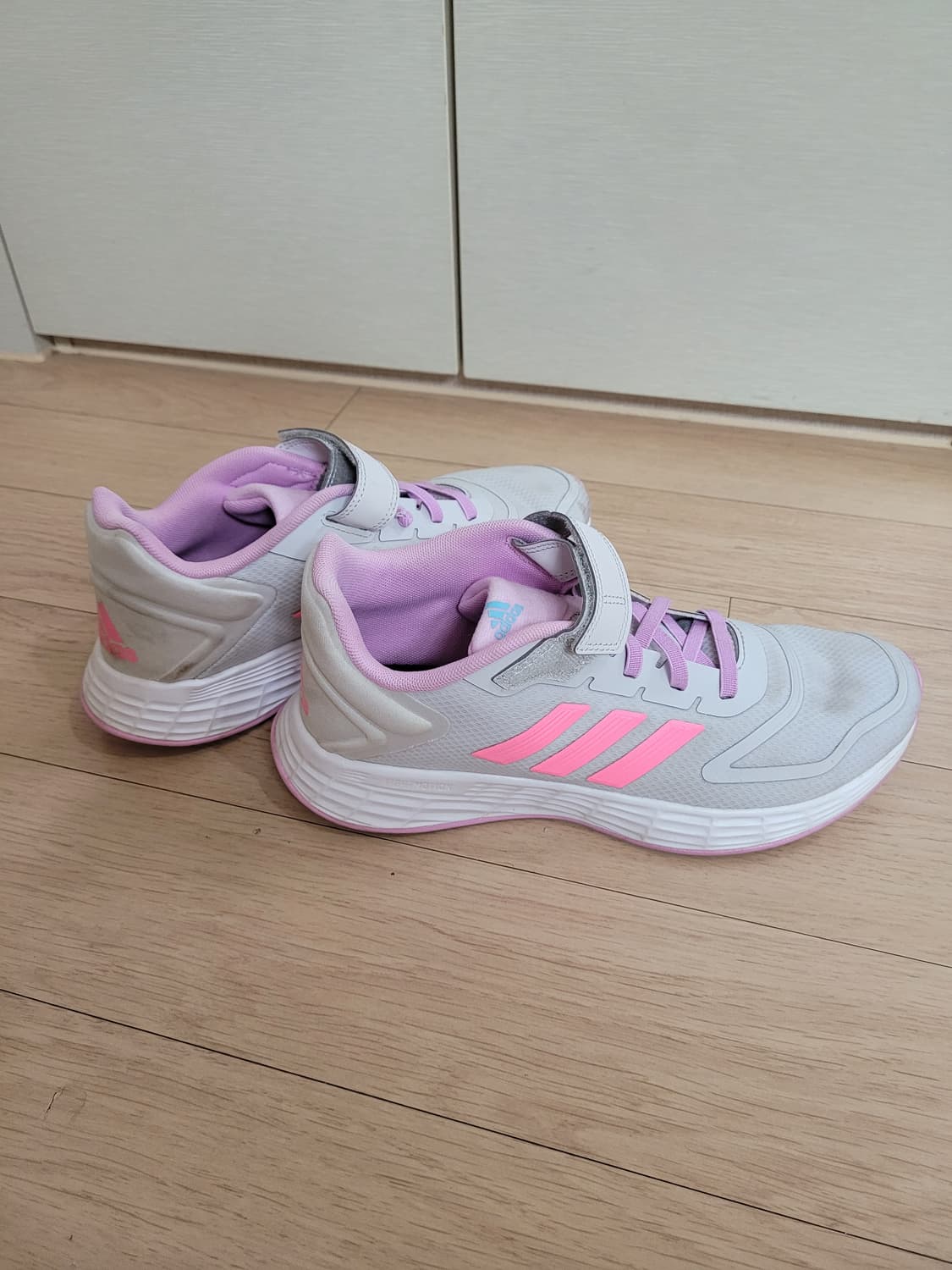 아디다스 Adidas 키즈 운동화 240 핑크 상품이미지3