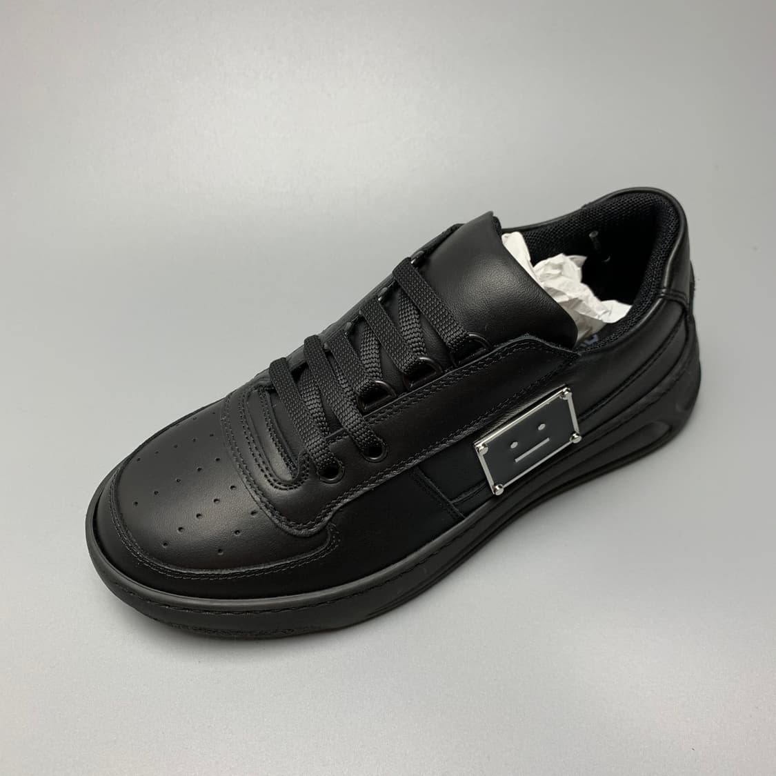 21SS 아크네 스튜디오 페리 로고 스니커즈 블랙 상품이미지1