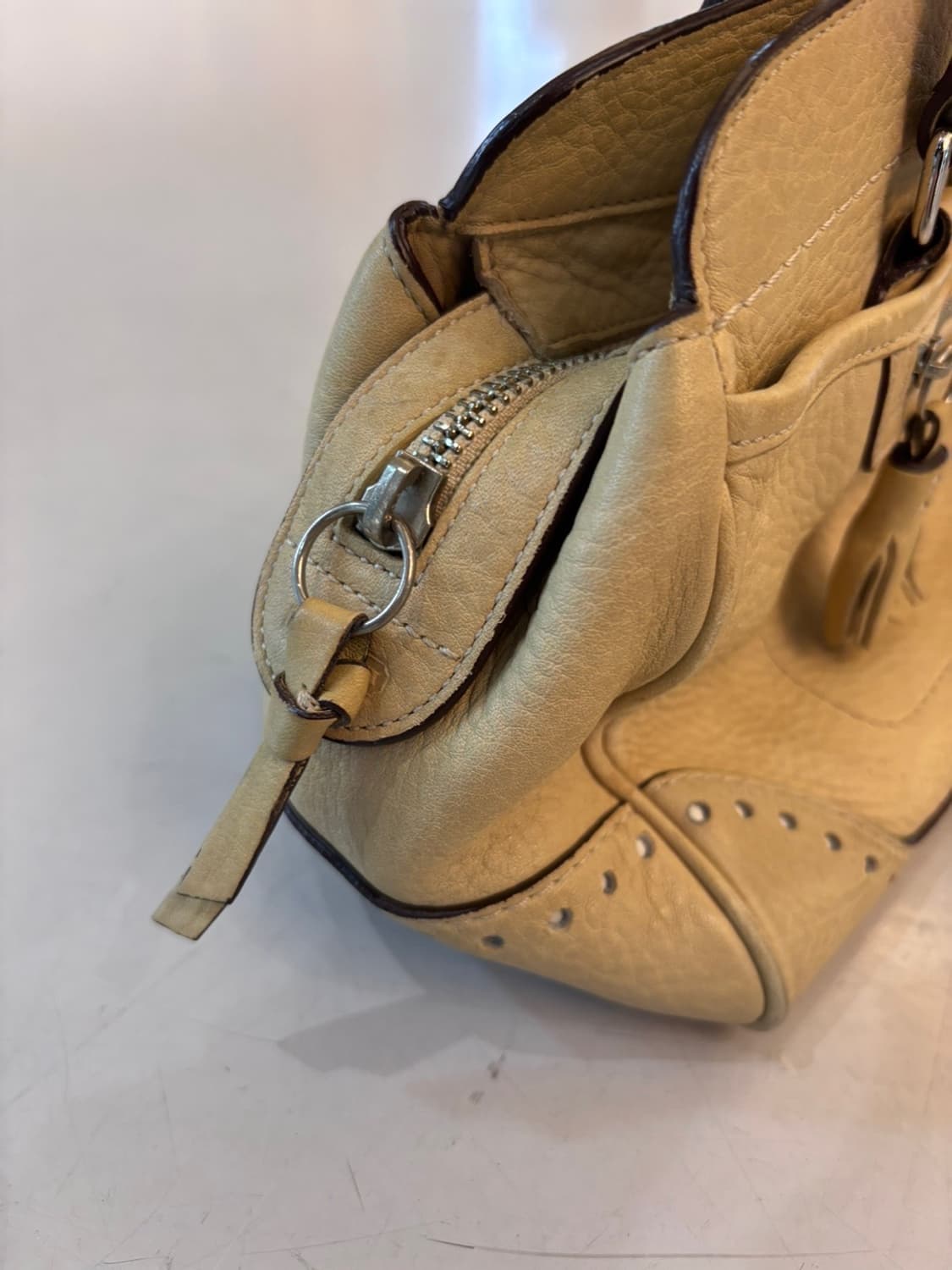 Vintage Old Coach Leather Bag 상품이미지5