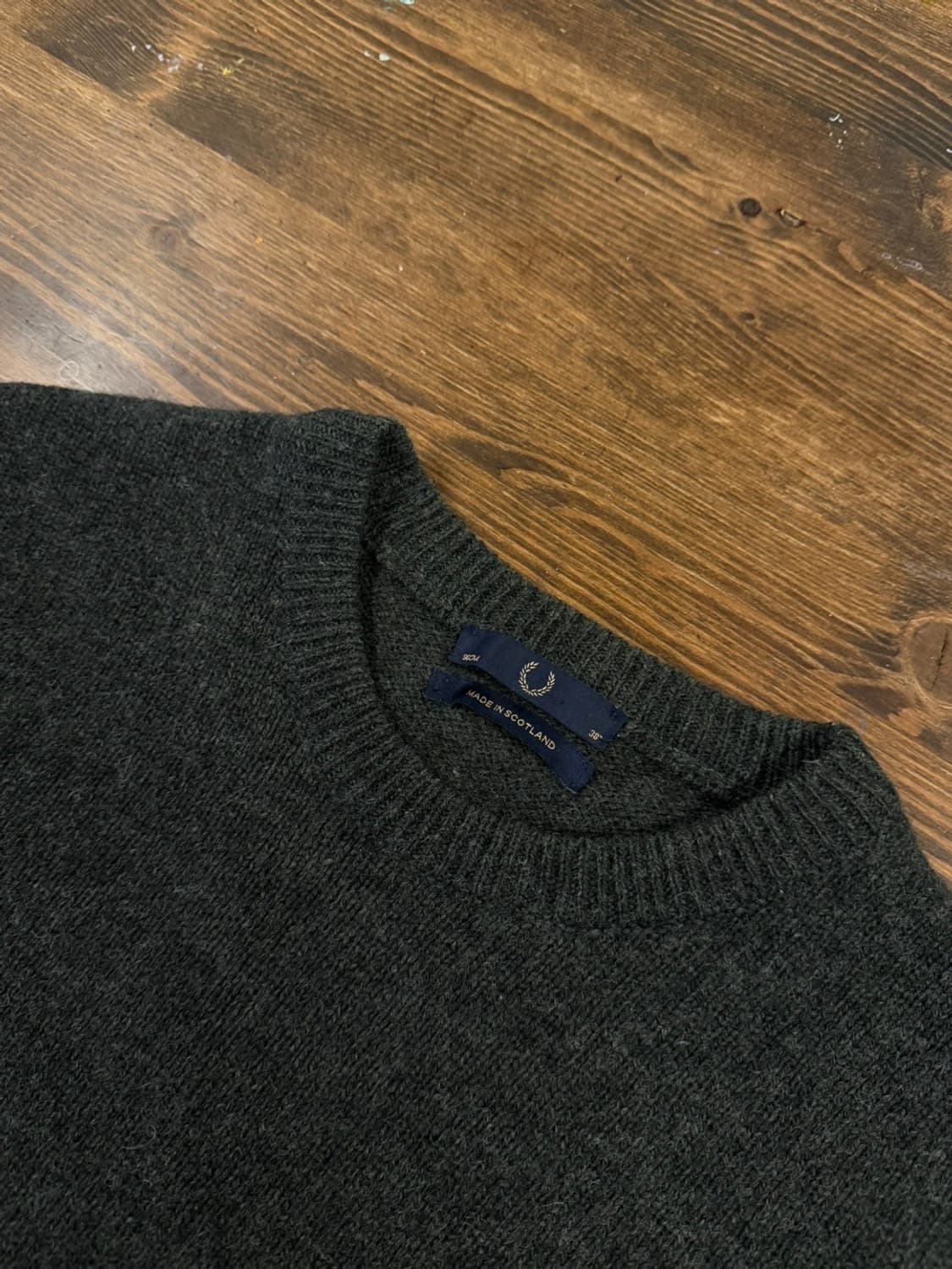 프레드페리 스코티쉬 니트 100 상품이미지7