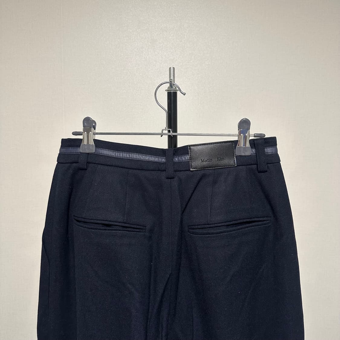 마뗑킴 더블턱 와이드 팬츠 S 새상품 상품이미지4