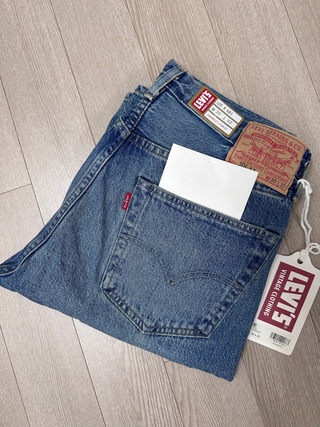 리바이스 Ivc 블랙잭 30x32 30/32 30*32 허리30 기장32 상품이미지1