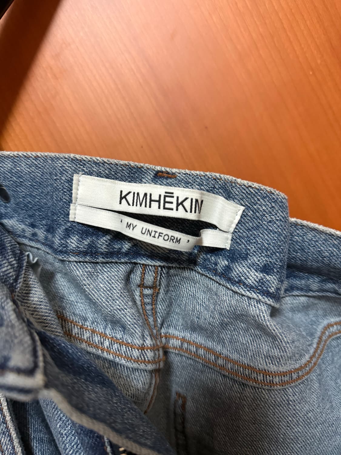 김해김 오버롤 데님 상품이미지3