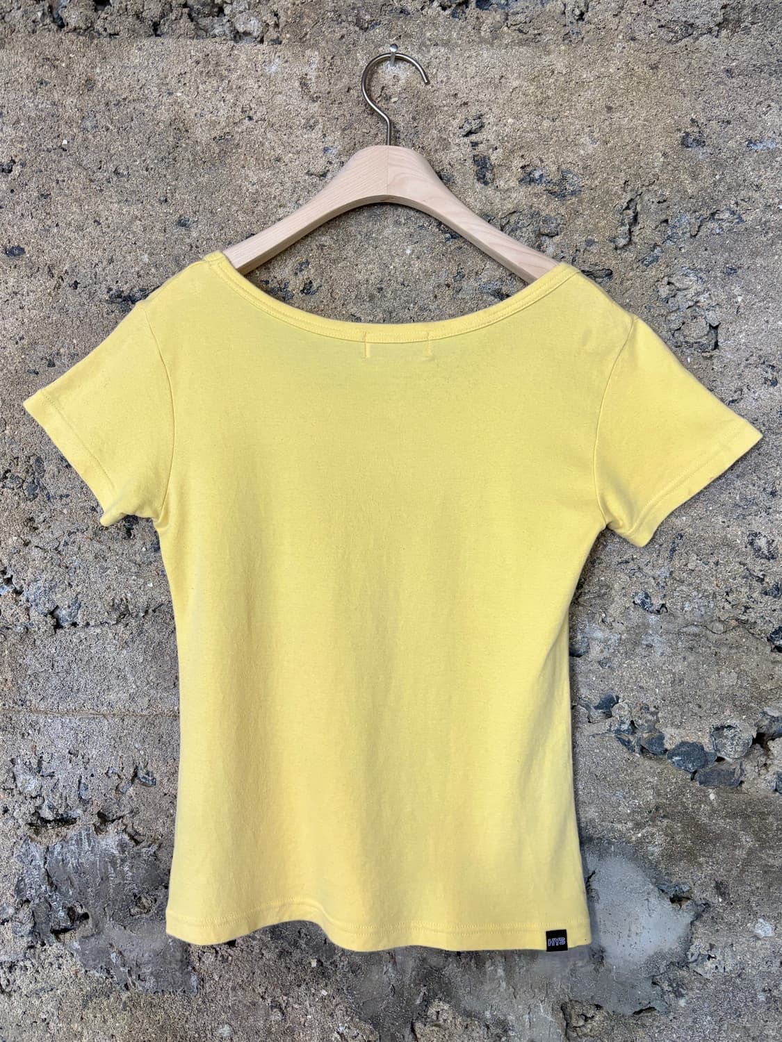 정품 Hysteric Glamour 그래픽 티셔츠 / Yellow 상품이미지3