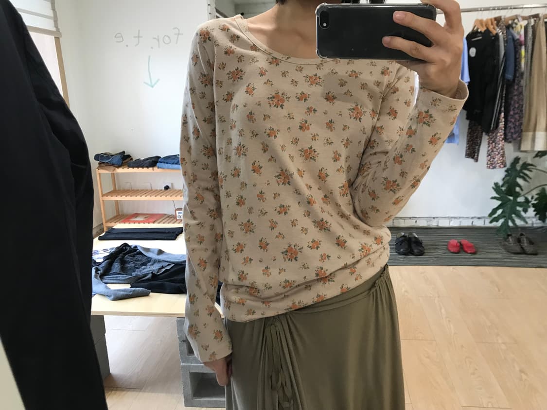 Vintage flower T 상품이미지6