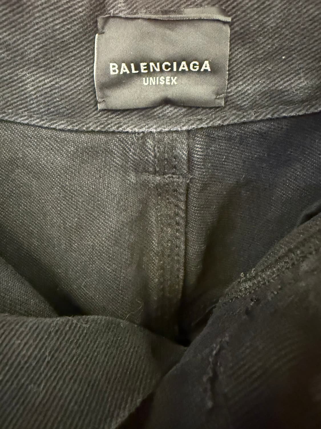 발렌시아가 흑청 숏팬츠 상품이미지3