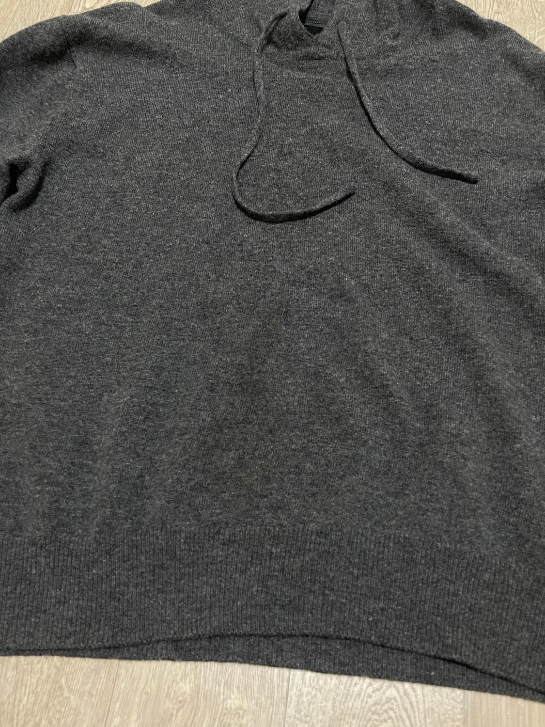 머듈 니트 후드 그레이 0 상품이미지3