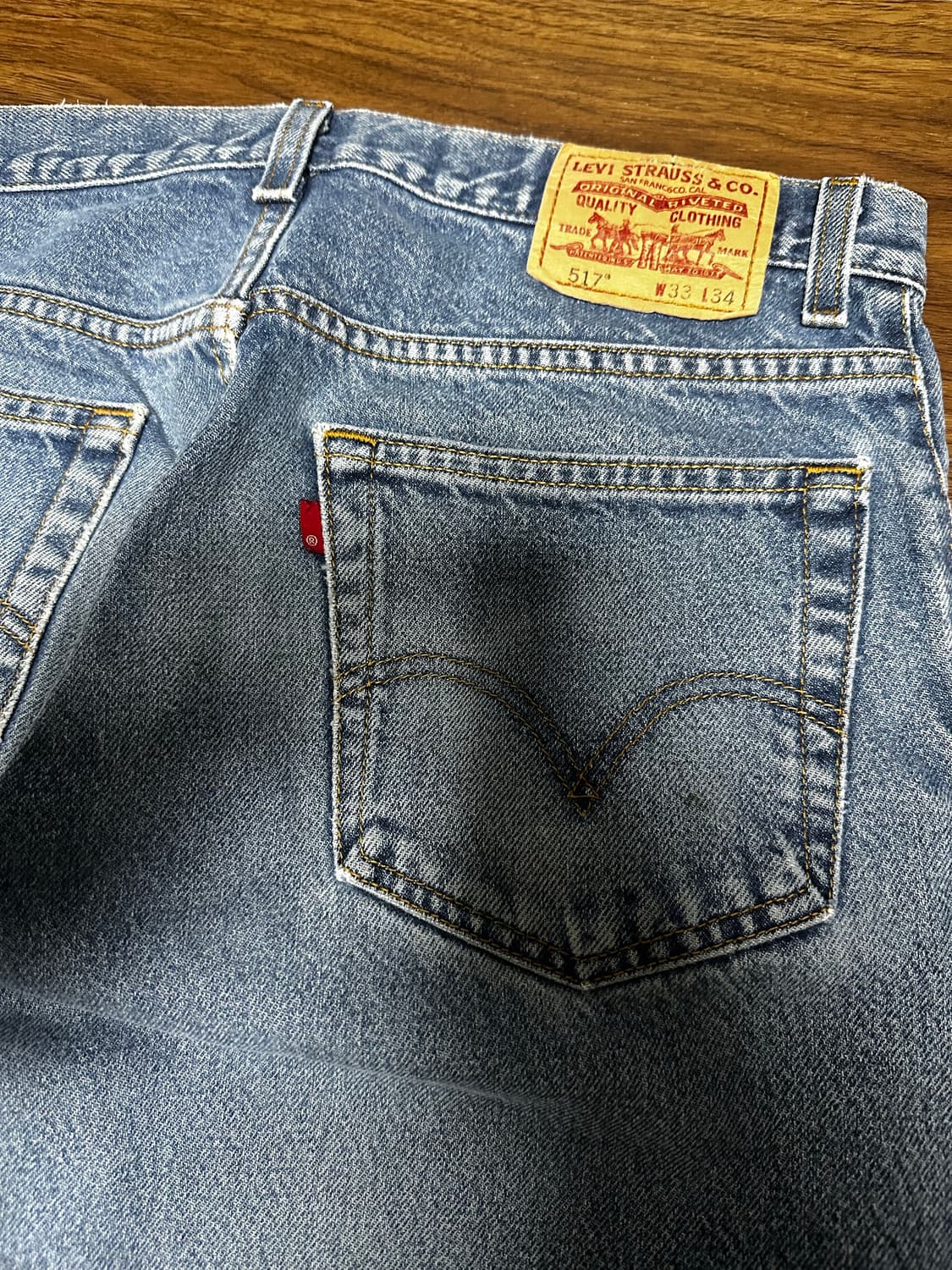 00s 빈티지 리바이스 517 부츠컷 데님팬츠 33 상품이미지4