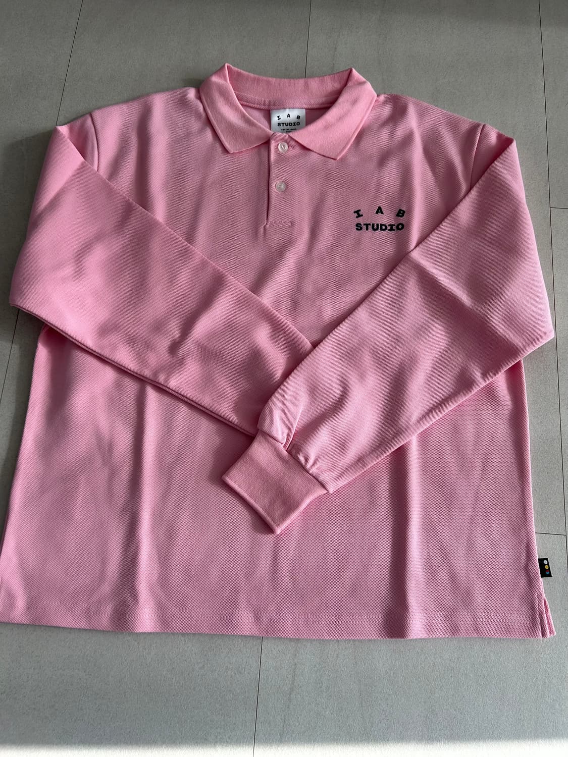 아이앱 스튜디오 피케 롱슬리브 핑크(L) 상품이미지1