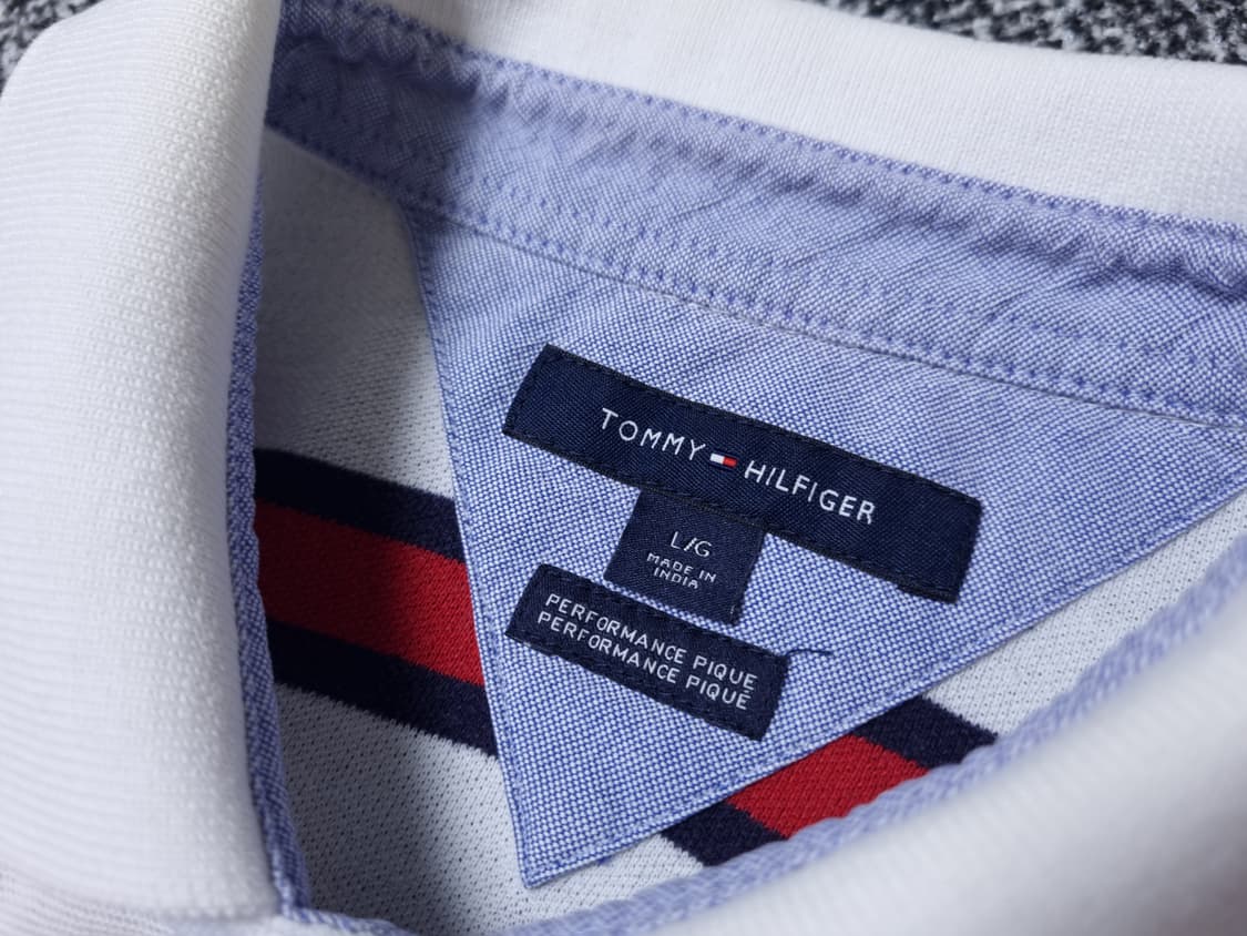 [무료배송][100-105]타미힐피거 남성용 피케 반팔티 카라티 상품이미지6