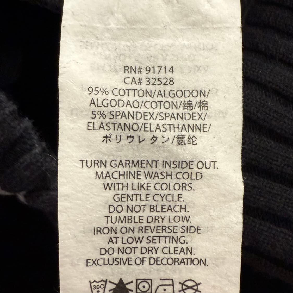 [정품/M] 아르마니 익스체인지 블랙 봄버 자켓 b8 상품이미지6