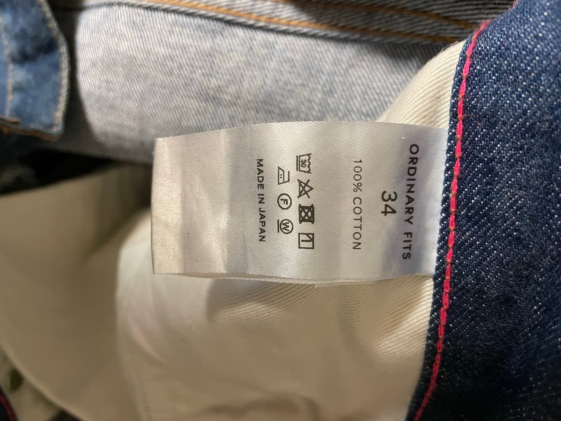 오디너리피츠 남성 데님 앵클진 #020 상품이미지5