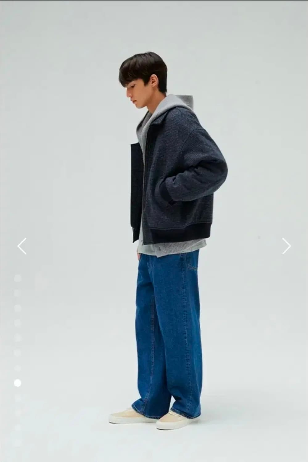 홀리선 메이어 울 트위드 블루종 자켓 M 상품이미지4