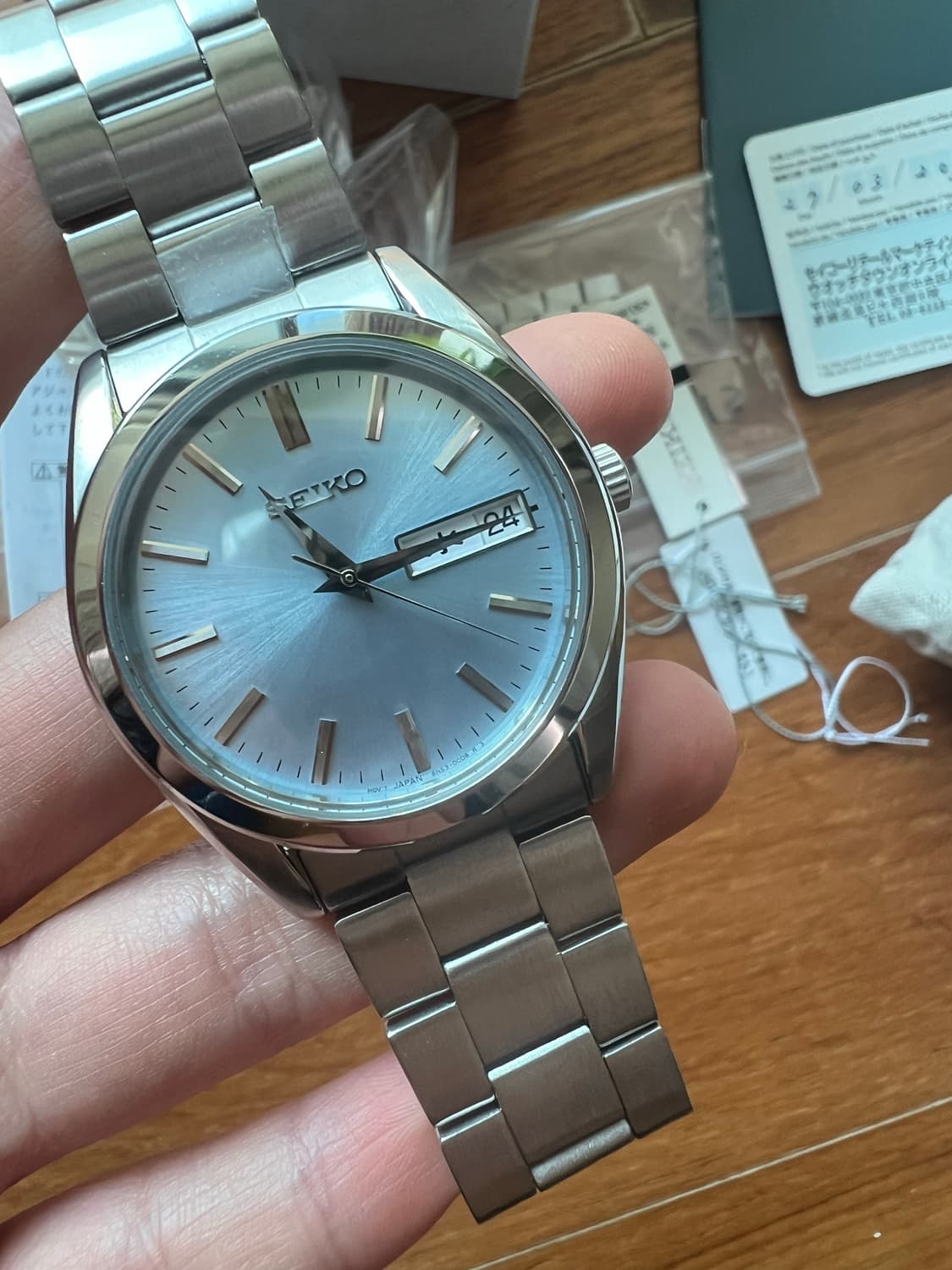 세이코 그세맛 아이스블루 미착용 단순개봉품 sbth013 sbth007 상품이미지1