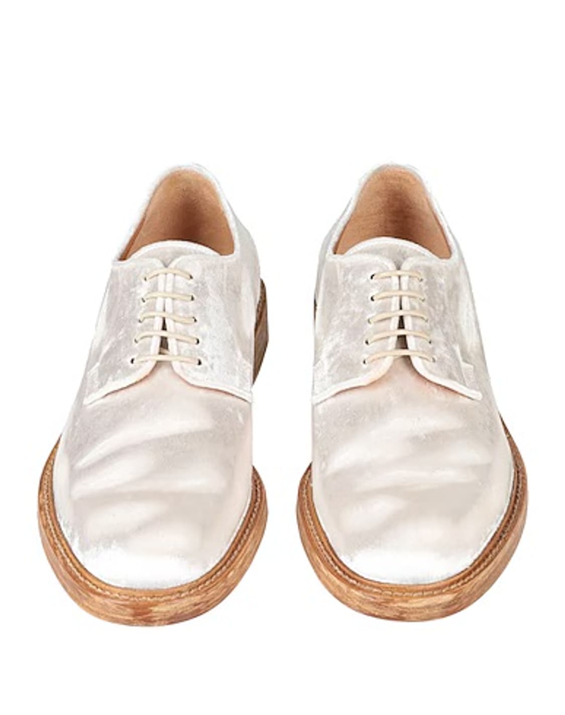 마르지엘라 벨벳 데미지드 더비 슈즈 상품이미지3