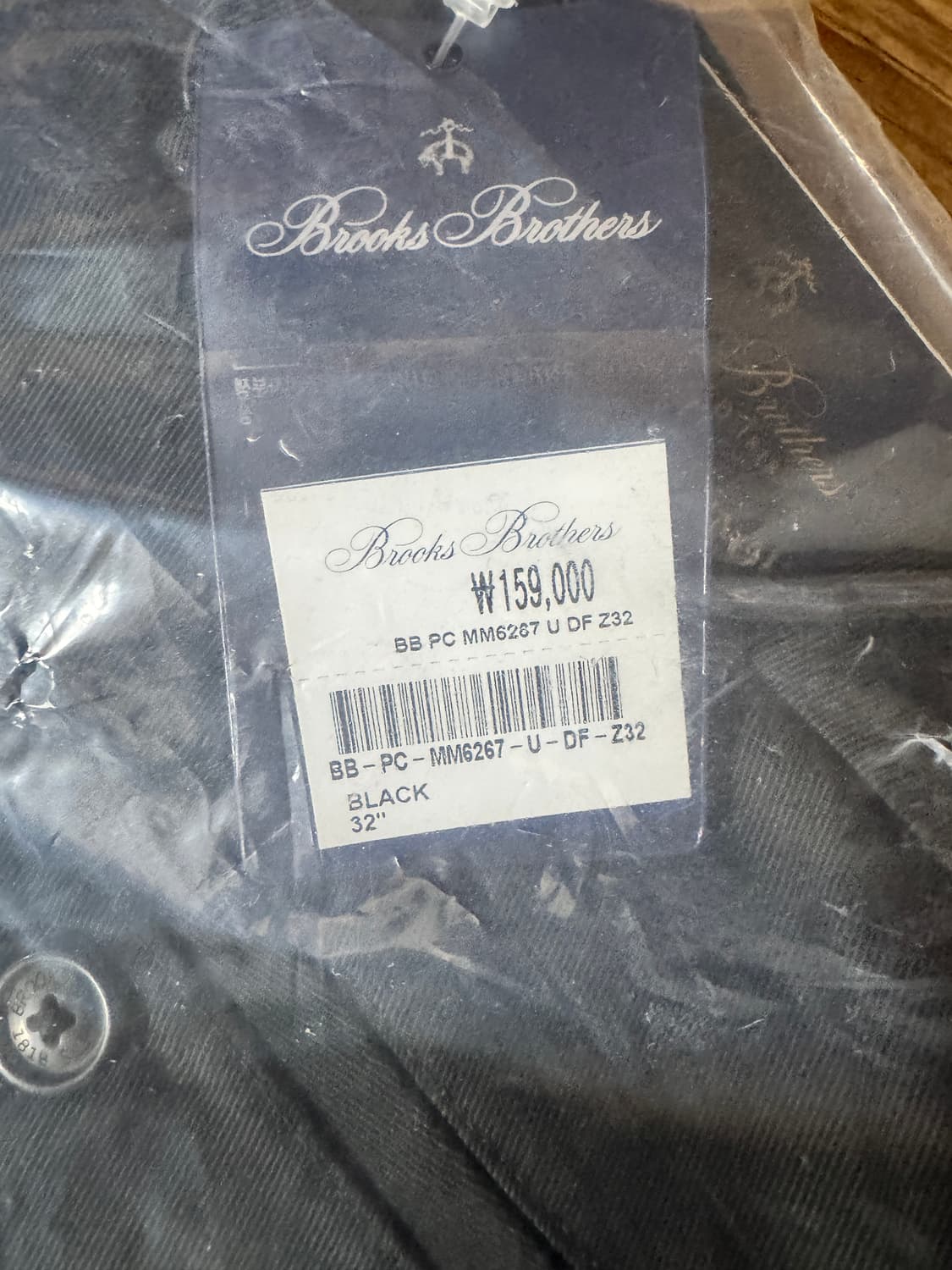 브룩스브라더스 어드밴티지 치노 새제품 블랙, 스톤 2장 (슬림/밀라노핏) 상품이미지7