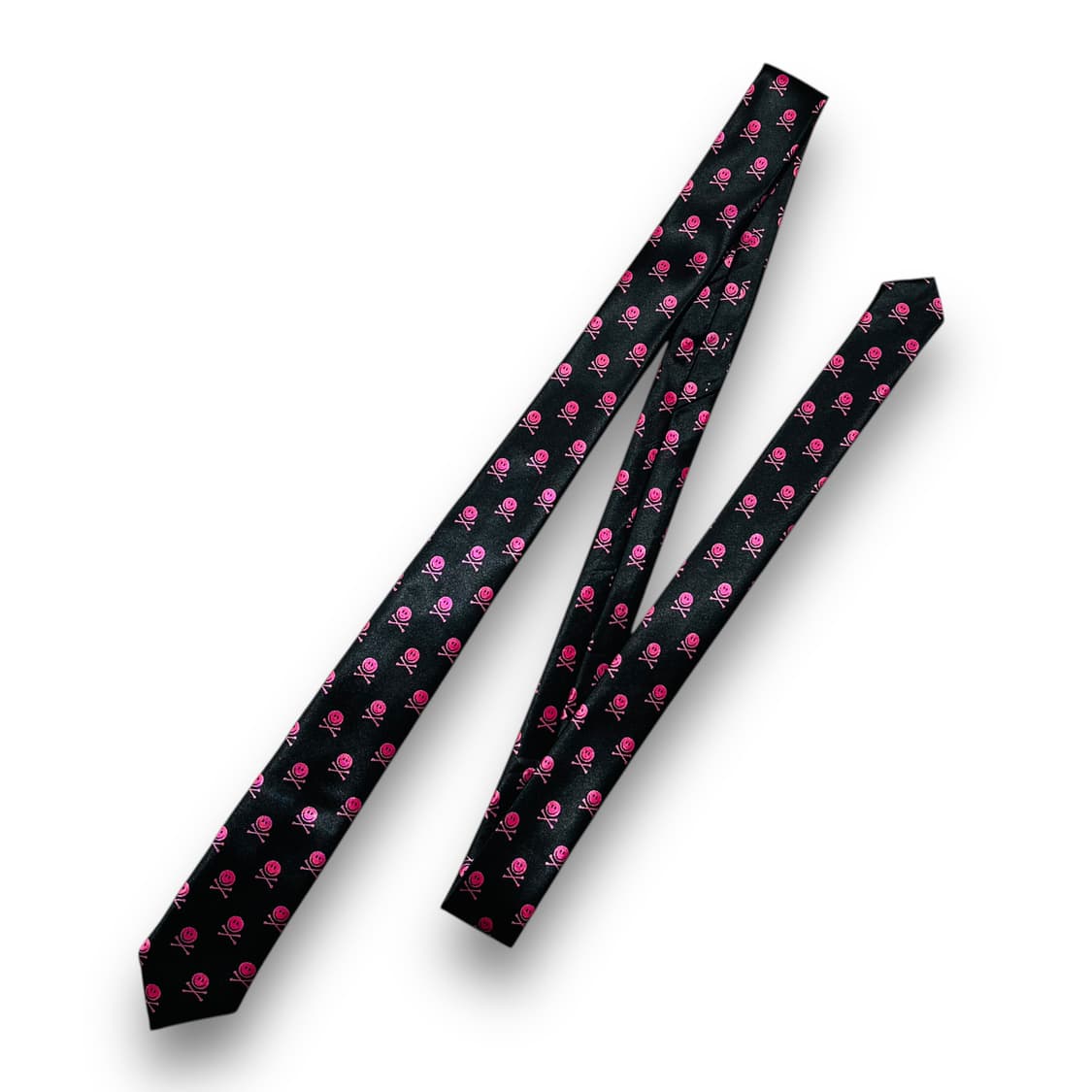 Funk Smile Skull Logo Vintage Dark Tie 상품이미지3